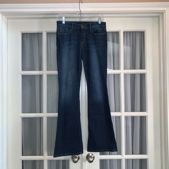 Joes jeans provocateur blue dark wash flare jeans Size 25 - Picture 5 of 16